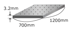 縞鋼板の重量の出し方
