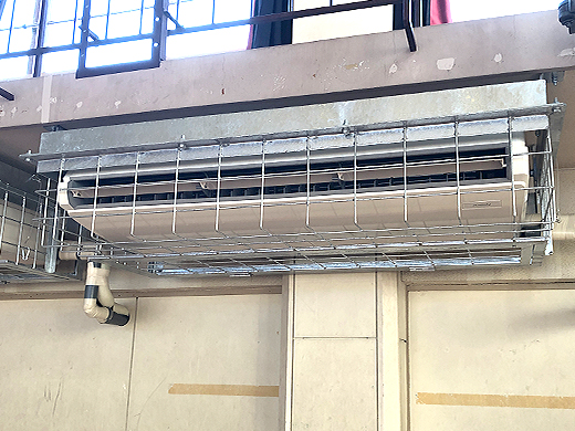 防球ガードめっき