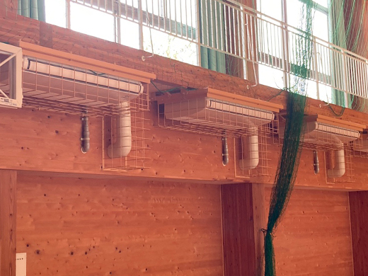 防球ガード特注色