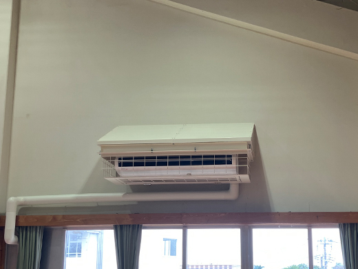 上部ガード壁付け