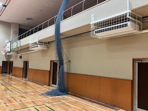 規格外サイズ防球ガード