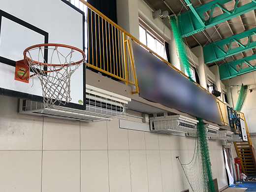 体育館空調機