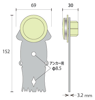 ホタルイタ大きさサイズ詳細