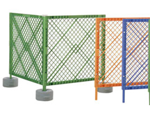 プラスチック製フェンス　プラフェンス