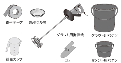 標準使用工具一覧