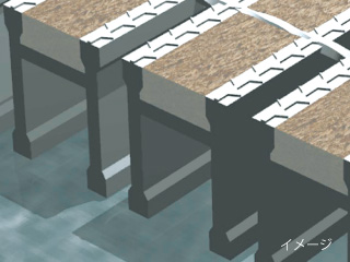 景観グレーチングの構造