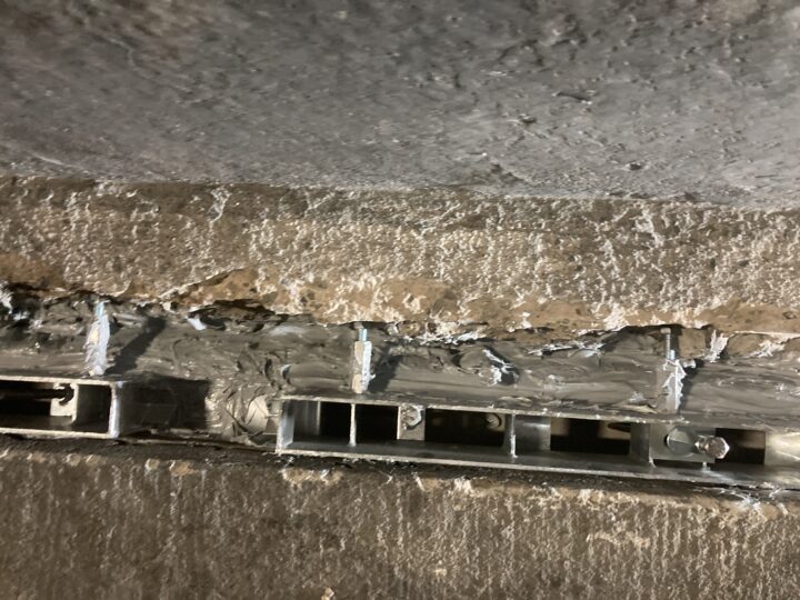 漏れ止め処置後